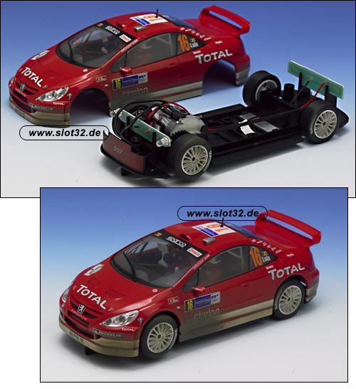 SCALEXTRIC Peugeot 307 WRC # 16 Limited
